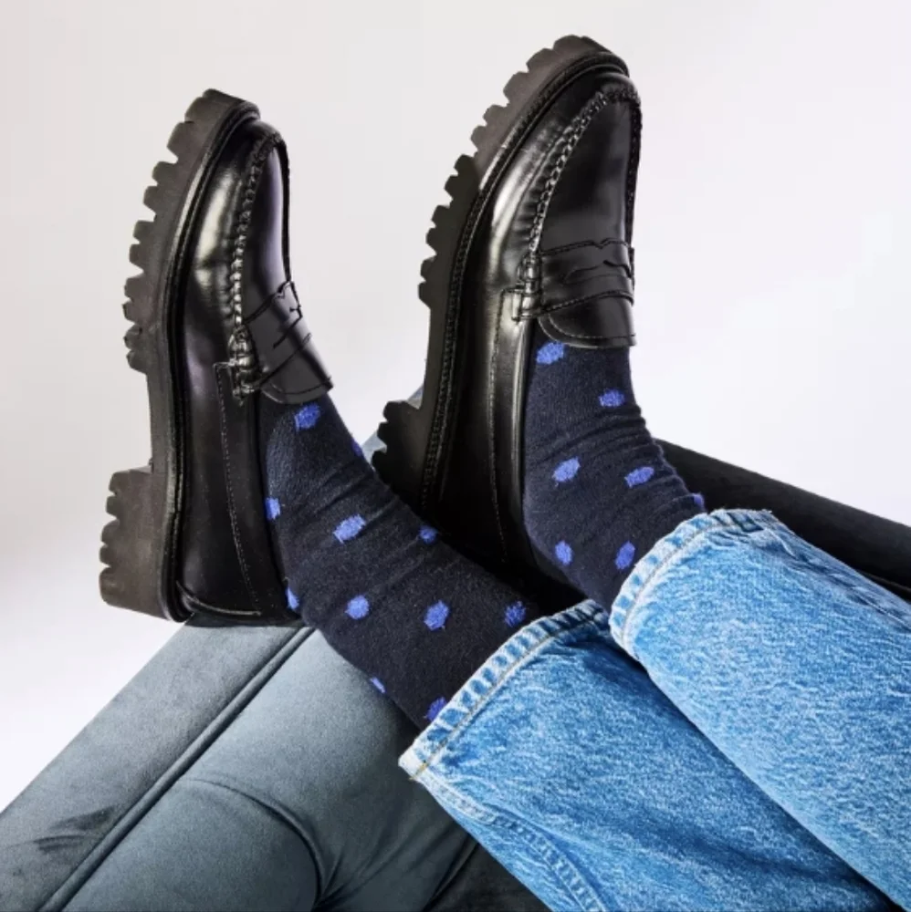 G.H Bass Women's Whitney Super Lug Weejuns Penny Loafer Black Leather - Size 6.5 - Picture 2 of 16